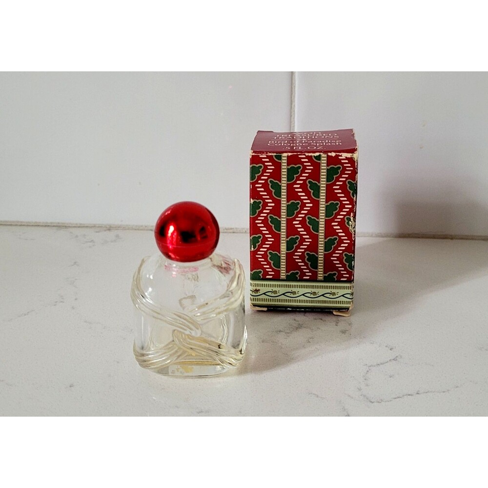 Vintage AVON Bird of Paradise Cologne Splash EMPTY Fragrance Bottle w Box 1989